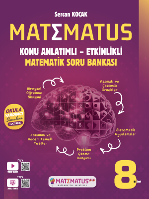 8. SINIF MATEMATİK KONU ANLATIMLI SB - MATEMATUS - 2024-25