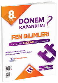 8. Sınıf FEN BİLİMLERİ İlk Dönem Tekrar Fasikülü